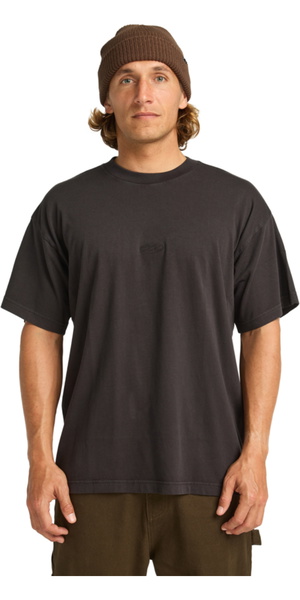 2025 Billabong Mens OG Wave Washed T-Shirt EBYKT00113 - Washed Black